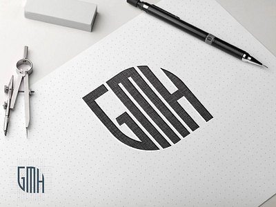 GMH Monogram Logo Design