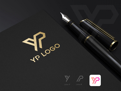 Letter Y+P Concept branding design illustration letter logo letter wa concept logo logodesign modern modern logo design simple vector