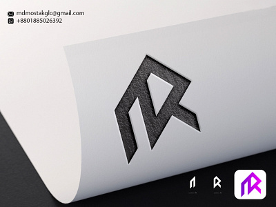 Letter N+R Logo Concept