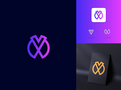 Letter V+M Logo Concept