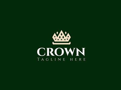 Crown Logo animation branding crown logo design graphic design illustration logo logodesign modern modern logo design motion graphics simple ui vector