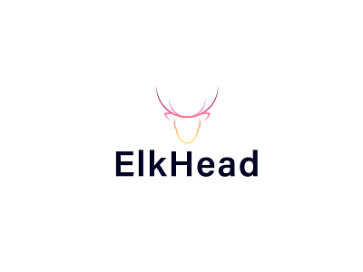 Elkhead icon 3d animation branding design elkhead icon graphic design illustration logo logodesign modern modern logo design motion graphics simple ui vector