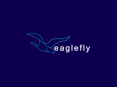 EagleFly Logo Design animal animation branding design designer eagle logo egale graphic design illustration logo logo design logodesign modern modern logo design motion graphics simple vector vector logo
