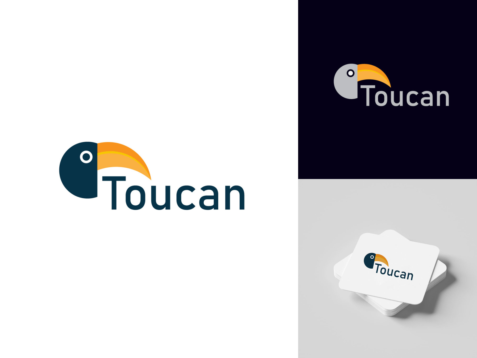 Toucan Logo by Mohammad Mamun on Dribbble