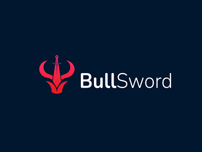 BullSword Logo Design
