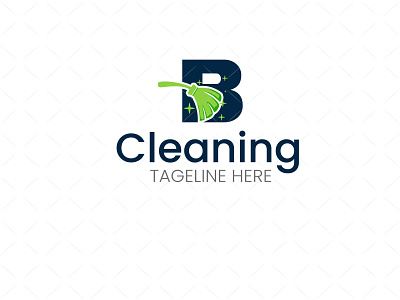 Cleaning Letter B Logo animation branding cleaning logo design graphic design logo logodesign modern modern logo design motion graphics simple