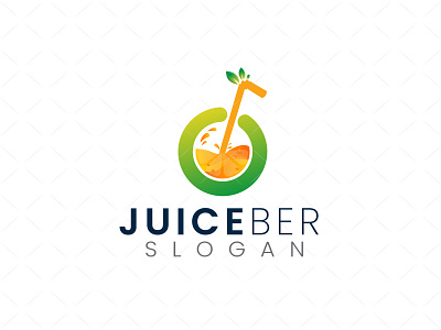 JUICEBER logo branding design drinkslogo illustration juiceber logo logodesign modern modern logo design simple ui vector