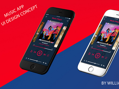 Music App UI Concept