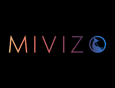 Mivizo - Logo Design branding dark dark mode design illustration logo logo design logodesign logotype typography vector