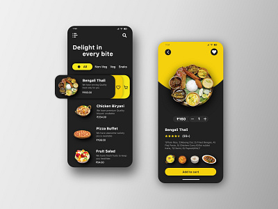 Foodizone - Food Delivery App design ios ios app design mobile app design mobile ui ui uidesign userinterface ux uxdesign