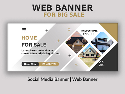 Banner for website or social media ads