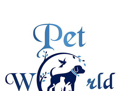 Pet Shop Logo 1 adobe illustrator adobe photoshop bird logo cat cat logo corel draw coreldraw coreldrawx7 dog art dog logo graphic graphic design logo logo design logodesign logos pet shop pet shop logo petshop photoshop