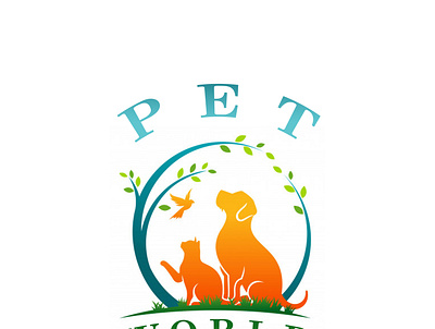 Pet Shop Logo 3 adobe illustrator adobe photoshop bird bird logo cat cat logo coreldraw coreldrawx7 dog dog logo logo logo design logo designer pet pet shop pet shop logo petshop photoshop