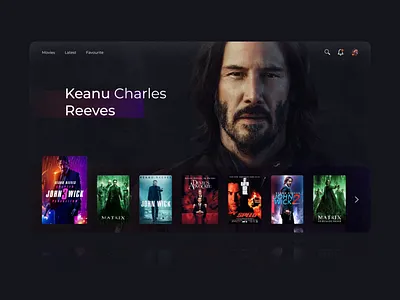 TV App app dailyui dailyui challenge design figma movies tvapp ui ux web