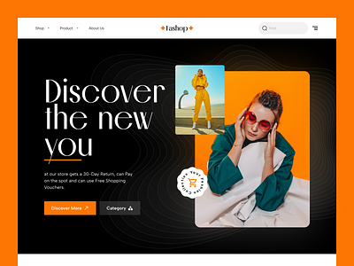 Fashop - Fashion Landing Page