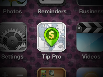 Icon Tipping globetipping icon ios