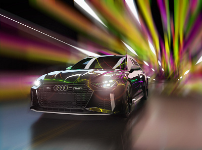 Audi Rs6 Avant 2020 2020 3d art audi avant blender cycles render rs6 speed