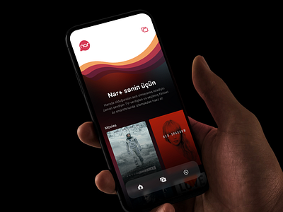 Nar+ Mobile App amazonprime app dark mode mirror movie app movies nar netflix online streaming onur tv tv app tv series ui watch