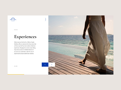 Ayada Maldives Experiences art direction beautiful clean design fresh colors gallery grid interface lightbox minimal photo simple slider soft colors typography ui ux