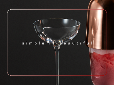 Nude Glass Simple Is Beautiful #1 art direction beautiful clean dark design glass interface minimal nudeglass simple typography ui ux webdesign website