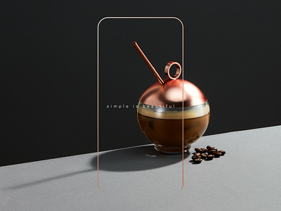 Nude Glass Simple Is Beautiful Mobile #2 art direction beautiful clean design ecommerce hero interface minimal mobile mobile design mobile ui product simple slider typography ui ux