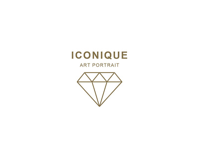 Iconique Art Portrait Logotype