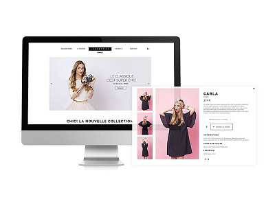Laurentine Paris | E-commerce ui ux uxdesign web webdesign