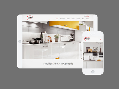 German Kitchens ─ Website design web