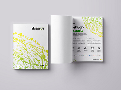 Graphic design layouts for Datacor