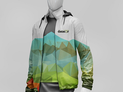 Brand design for Datacor Running Team branding illustration