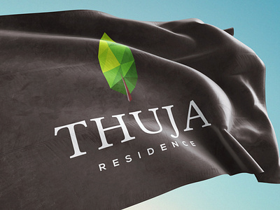 Brand design and visual identity for Thuja Residence