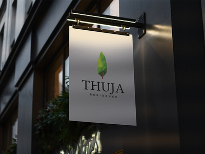 Brand design and visual identity for Thuja Residence