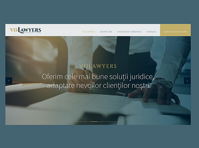 Brand design & website for VD Lawyers branding design graphic design lawyer web website
