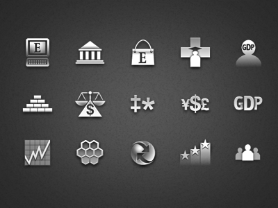 Icon Set app development icons