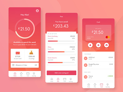 Mobile Banking App for Children