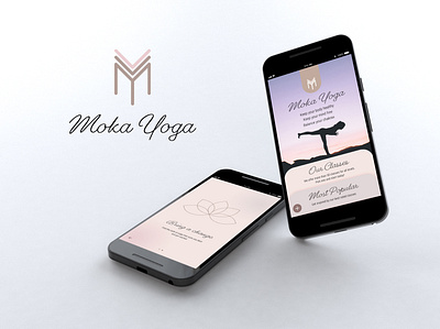 Moka Yoga app app design branding design mobile product design ux design ux ui yoga app