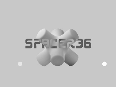 Spacer36 FREE Font future futuristic glyphs illustration letter logo modern modular retro space type typography