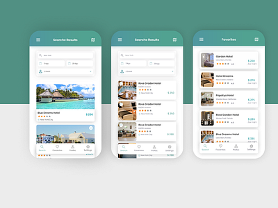 Hotel Booking App app design graphic design landing page minimal mobile app mobile ui ui ui design uiux ux design web web design