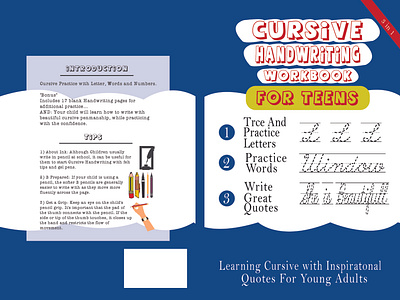 Cursive Handwriting Practice Book