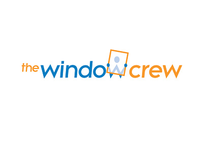 The Window Crew branding logos web design