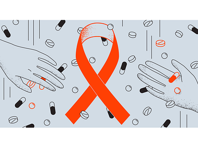 World AIDS Day aids awareness hiv illustration raising stigma world aids day