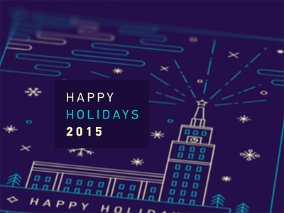 Happy Holidays 2015 – Christmas card