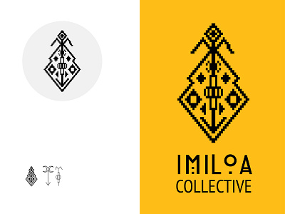 Imiloa Collective Logo Design branding design flat graphic design icon illustrator logo minimal