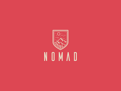 Nomad Logo branding design illustration logo minimal vector