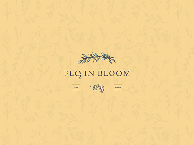 Florist Logo branding design illustration logo minimal vector
