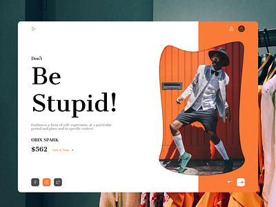 Fashion design figma graphic design ui ux webdesign