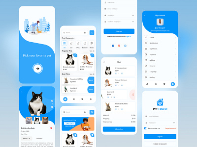 Pet House Apps Design app app ui design e commerce e commerce app ui e commerce app ui ux e commerce design e commerce mobile design e commerce mobile ui e commerce pet house e commerce pet shoping e commerce shoping e commerce ui e commerce ui ux mobile app mobile ui design mobile ui ux design trendy e commerce ui ui design ui ux design