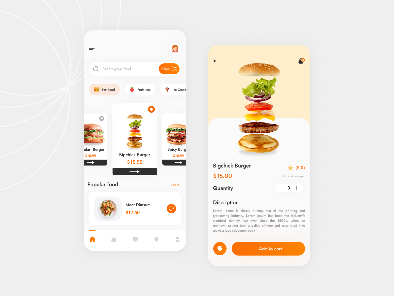 Food App Concept by ilias miah on Dribbble