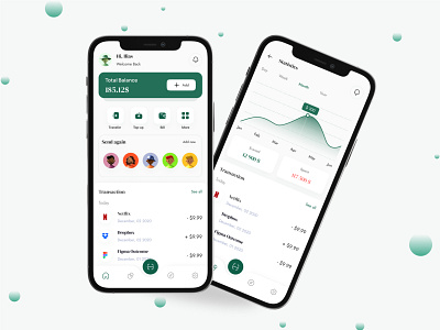 Finance Banking App Design