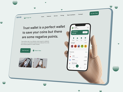 Mobile app landing page app app landing page app ui design branding design home page ilias illustration landing landing page mockups trending trendy landing ui ui design ux web design web ui design website